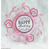 Fustella metallica Rose Circle