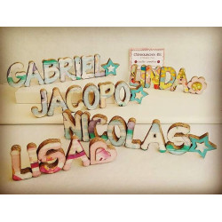 Fustella Sizzix Alfabeto Lollipop shadow maiuscolo