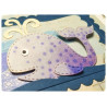 Fustella metallica Balena patchwork