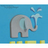 Fustella metallica PoppyStamps Small Elephant