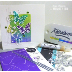 Fustella metallica Memory Box Butterfly Ensemble