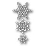 Fustella metallica PoppyStamps Madeleine Snowflakes