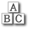 Fustella metallica PoppyStamps ABC Blocks