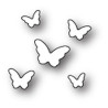 Fustella metallica PoppyStamps Butterfly Sprinkles