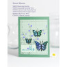 Fustella metallica Memory Box Cascadia Butterfly Trio