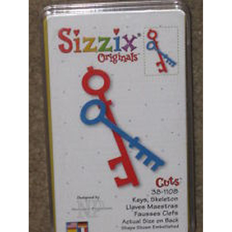 Fustella Sizzix Originals Yellow Chiavi