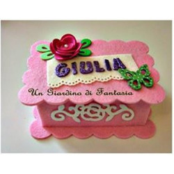 Fustella L Cornice con smerli