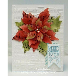 Fustella Sizzix Bigz Tim Holtz Stella di Natale