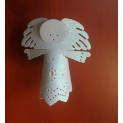 Fustella metallica Marianne Design Craftables Angel with Heart