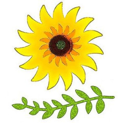 Fustella Sizzix PRO Picadilly Sunflower Girasole