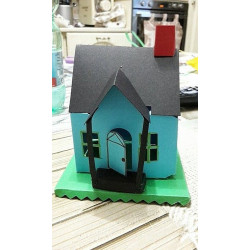 Fustella Sizzix BIGz XL Tim Holtz Residenza villaggio