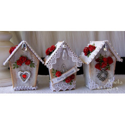 Fustella Sizzix BIGz XL Casetta uccellini Birdhouse 3D