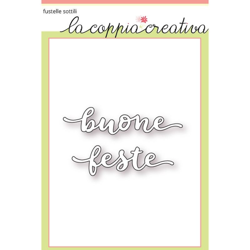 Fustella metallica Buone Feste 2