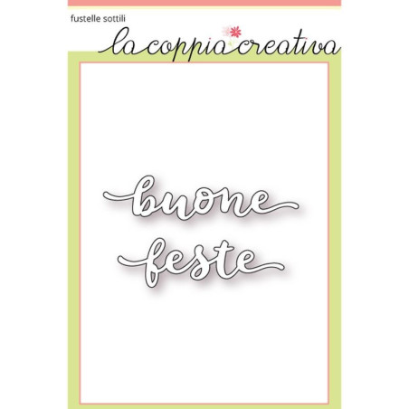 Fustella metallica Buone Feste 2