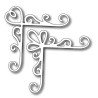 Fustella metallica Heart & Loop Corners
