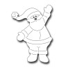 Fustella metallica Reaching Santa