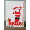 Fustella metallica Reaching Santa