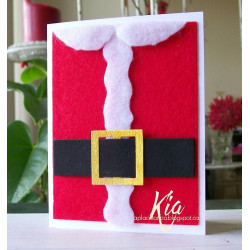 Fustella metallica Santa Suit Card Maker