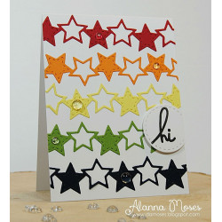 Fustella metallica Star Line