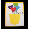Fustella metallica Heart Balloons