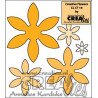 Fustella metallica Crealies Creative Flowers 14