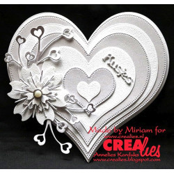 Fustella metallica Crealies Double fun 12