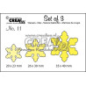 Fustella metallica Crealies Set of 3 nr 11