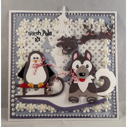 Fustella metallica Marianne Design Collectables Penguin