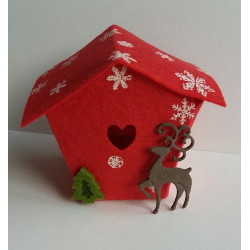 Fustella metallica Snow Globe Fancy Deer