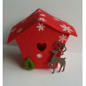 Fustella metallica Snow Globe Fancy Deer