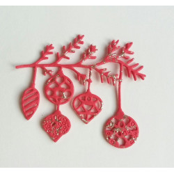 Fustella metallica Ornamental Swag