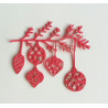 Fustella metallica Ornamental Swag