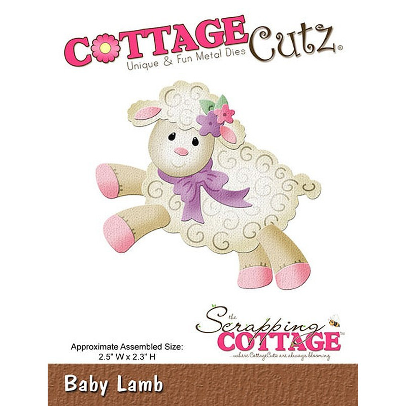 Fustella metallica Cottage Cutz Baby Lamb