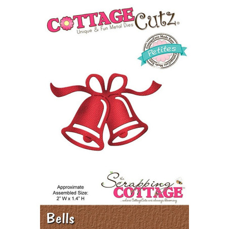 Fustella metallica Cottage Cutz Bells (Petites)