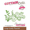 Fustella metallica Cottage Cutz Large Leafy Flourish