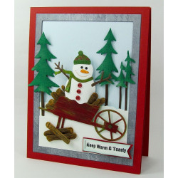 Fustella metallica Oliver Snowman
