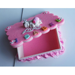 Fustella L Cornice con smerli