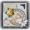 Fustella metallica Marianne Design Craftables Ribbon Doily with rosette