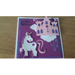 Fustella metallica Marianne Design Collectables Eline's horse & unicorn