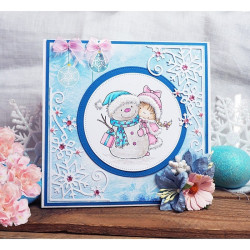 Fustella metallica Snowflake Corner