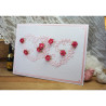 Fustella metallica Heart Rose Vine