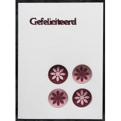 Fustella metallica Crealies Set of 3 nr 36