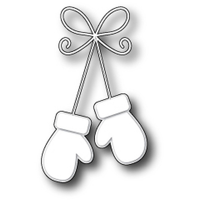 Fustella metallica Memory Box Precious Mittens