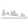 Fustella metallica Memory Box Quiet Cabin landscape