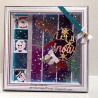 Fustella metallica Peeking Snow Family