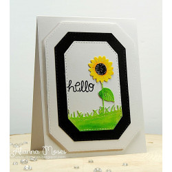 Fustella metallica Sunflower