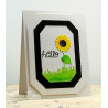 Fustella metallica Sunflower