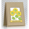 Fustella metallica Sunflower