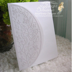Fustella metallica Memory Box Delicate Butterfly Arch
