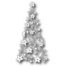 Fustella metallica Memory Box Flowering Christmas Tree